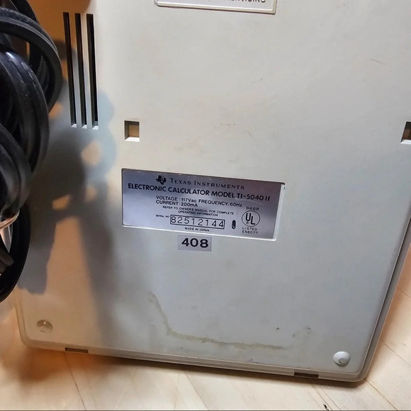 Texas Instruments TI-5040 II Electronic Adding Machine Calculator Working - Picture 6 of 7